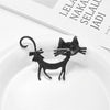 Wholesale Simple Creative Cute Cartoon Fun Animal Cat Alloy Oil Dripping Accessories Pin Brooch