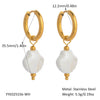 Wholesale Simple Creative Ocean Cartoon Animal Zodiac Earrings Titanium Steel Jewelry With Pvd Vacuum Real Gold Electroplating