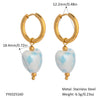 Wholesale Simple Creative Ocean Cartoon Animal Zodiac Earrings Titanium Steel Jewelry With Pvd Vacuum Real Gold Electroplating