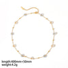 Wholesale Simple Design Cute Color Flower Jewelry Suit For Women Stainless Steel With Electroplating And Ball Chain Plants Flowers Pattern