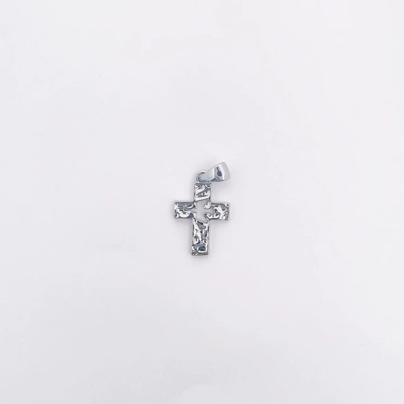 Wholesale Simple Electroplated Gold Cross Zirconinlaid Copper Pendant Jewelry Accessories For Diy Necklace And Bracelet