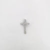 Wholesale Simple Electroplated Gold Cross Zirconinlaid Copper Pendant Jewelry Accessories For Diy Necklace And Bracelet