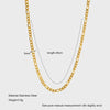 Wholesale Simple Electroplated Titanium Steel Water Drop Pendant Oshaped Chain Necklace For Women