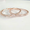 Wholesale Simple Exaggerated Large Circle Microinlaid Zircon Copper Earrings With Constellation Pattern And Electroplating Treatment For Children