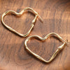 Wholesale Simple Geometric Alloy Earrings With Diamond Hollow Design And Electroplating For Women