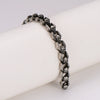 Wholesale Simple Geometric Horror Skull Stainless Steel Bracelet For Men With Polish Finish