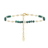 Wholesale Simple Geometric 925 Silver Electroplated Bracelet For Women With Freshwater Pearl