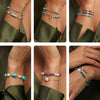 Wholesale Simple Geometric 925 Silver Electroplated Bracelet For Women With Freshwater Pearl
