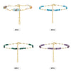 Wholesale Simple Geometric 925 Silver Electroplated Bracelet For Women With Freshwater Pearl