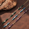 Wholesale Simple Geometric 925 Silver Electroplated Bracelet With Freshwater Pearl And Amethyst For Women