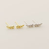 Wholesale Simple Geometric 925 Silver Electroplated Ear Nails For Women