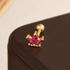 Wholesale Simple Geometric Stainless Steel Stud Earring With Electroplating For Women