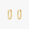 Wholesale Simple Glossy Women's Ushaped Earrings Set
