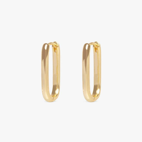 Wholesale Simple Glossy Women's Ushaped Earrings Set