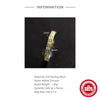 Wholesale Simple Goldplated S925 Sterling Silver Ring With Exquisite Hollow Retro Design And Geometric Style For Women Electroplated