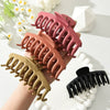 Wholesale Simple Handmade Plastic Resin Shark Clip Hair Accessory For Women