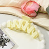 Wholesale Simple Handmade Plastic Resin Shark Clip Hair Accessory For Women
