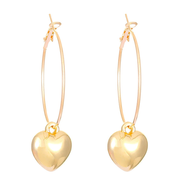 Wholesale Simple Irregular Spiny Circle Alloy Earrings With Electroplating Geometric Design For Women