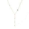 Wholesale Simple Light Luxury Geometric Stainless Steel 18K Gold Plated Love Pendant Necklace For Women