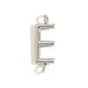 Wholesale Simple Niche Personality Jewelry Accessories Stainless Steel 18K Gold Plated Letter Pendant