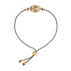 Wholesale Simple Openable Diy Heart And Bow Tie Shaped Copper Gold Plated Pendant With Cross Chain Unisex
