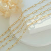 Wholesale Simple Personality Geometric Pattern Titanium Steel Necklace With 18K Electroplated Clavicle Chain