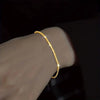 Wholesale Simple Sparkling Love Zircon Heart Pendant Bracelet Set In Alloy With Electroplating For Women