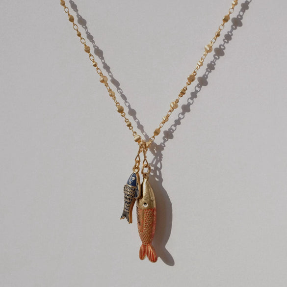 Wholesale Simple Stainless Steel Necklace With Animal And Zodiac Pattern Electroplated