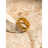 Wholesale Simple Stainless Steel Ring With Electroplating Niche Light Luxury Design Sense Unisex