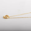 Wholesale Simple Style Circle Titanium Steel Necklace