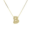 Wholesale Simple Style Classic Style Letter Copper Plating 18K Gold Plated Pendant Necklace