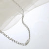 304 Stainless Steel 18K Gold Plated Simple Style Commute Chain Solid Color Necklace