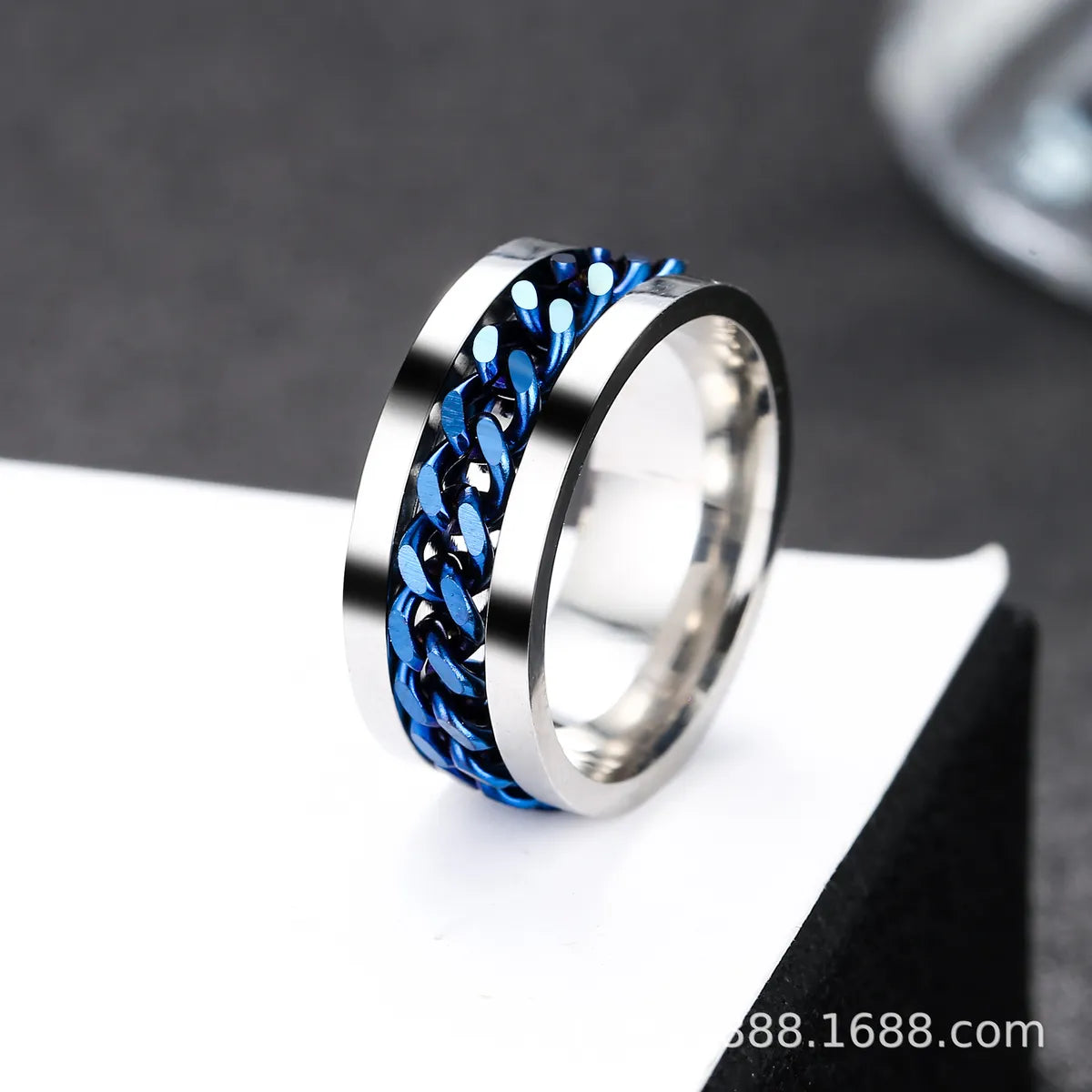 Wholesale Simple Style Geometric Stainless Steel Rings