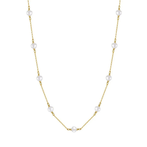 Wholesale Simple Style Solid Color Sterling Silver Patchwork Necklace