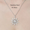 201 Stainless Steel Simple Style Polishing Plating Star Heart Shape Flower Pendant Necklace