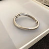 Wholesale Simple Temperament High Sense Light Luxury Niche Cold Wind Alloy Electroplated Bracelet
