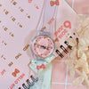 Wholesale Simple Transparent Cartoon Style Plastic And Silicone Watch With Heart Shape For Girls