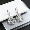 Wholesale Simple Tree Of Life Stainless Steel Electroplated Jewelry Set For Women