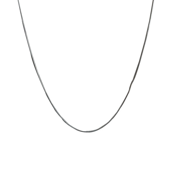 Wholesale Simple Ushaped Titanium Steel Necklace For Women Retro Light Luxury Stacked Collarbone Chain