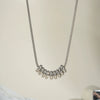 Wholesale Small Beaded Snake Chain Stainless Steel Necklace For Women With Geometric Design And Pvd Furnace Vacuum Real Gold Plating