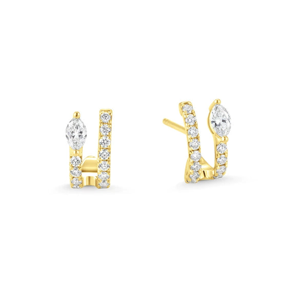Wholesale Small Fresh Style Earrings With Letters Numbers Text Pattern