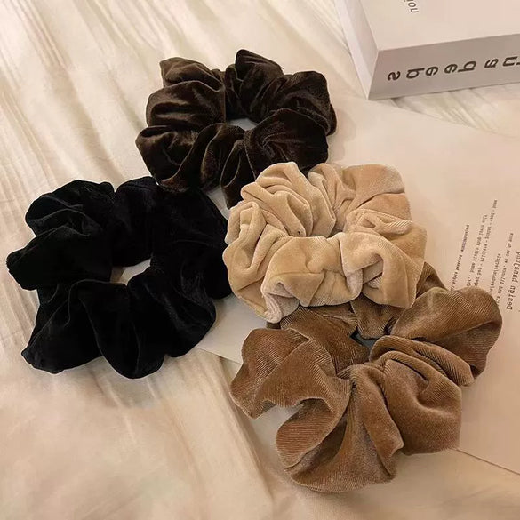 Wholesale Small Jewelry Large Intestine Hair Ring Fabric Knitting High Elasticity Versatile