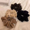 Wholesale Small Jewelry Large Intestine Hair Ring Fabric Knitting High Elasticity Versatile