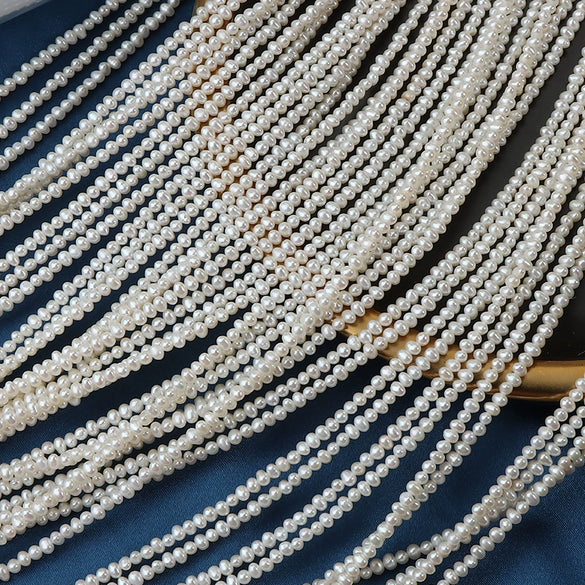 Wholesale Small Potato Natural Freshwater Pearl Necklace