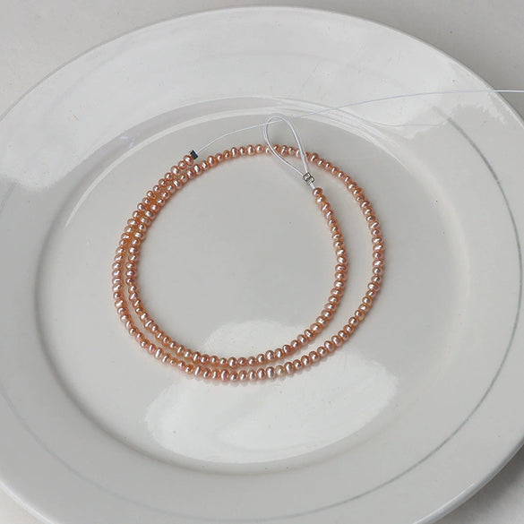 Wholesale Small Potato Natural Freshwater Pearl Necklace