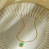 Wholesale Snakeshaped Religious Element Stainless Steel Necklace With Electroplating Treatment