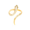 Wholesale Snakeshaped Stainless Steel Ring With Electroplating Geometric And Animal Zodiac Design