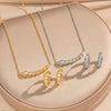 Wholesale Snakeshaped Titanium Steel And Environmentally Friendly Copper Necklace And Earrings Set For Women With Electroplating And Light Luxury Style