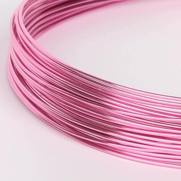Wholesale Soft Aluminum Wire For Diy Handmade Crafts Color Round Aluminum Wire For Bicycle Ornaments