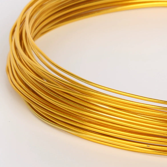 Wholesale Soft Aluminum Wire For Diy Handmade Crafts Color Round Aluminum Wire For Bicycle Ornaments